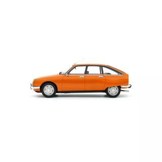 CITROËN GS X2 JAUNE HELIANTHE 1974 OttO mobile 1:18 Resinemodell (Türen, Motorhaube... nicht zu öffnen!)